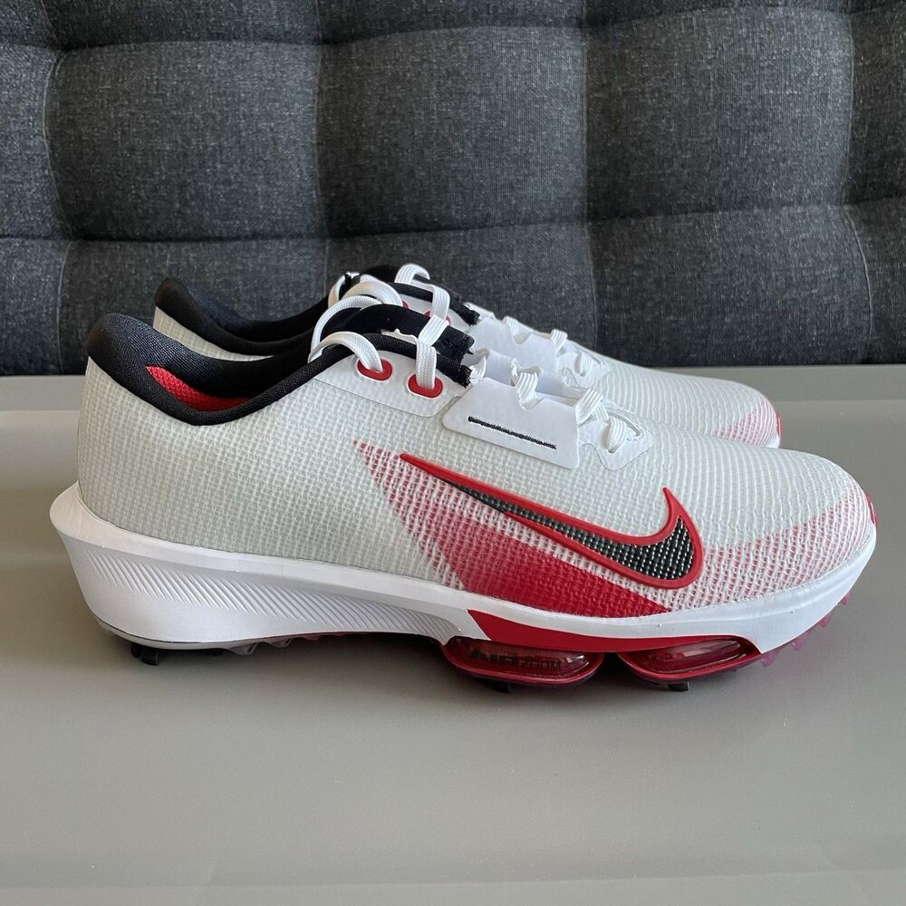 Nike Air Zoom Infinity Tour 2 Golf White University Red FD0217-101 Men’s Size 9